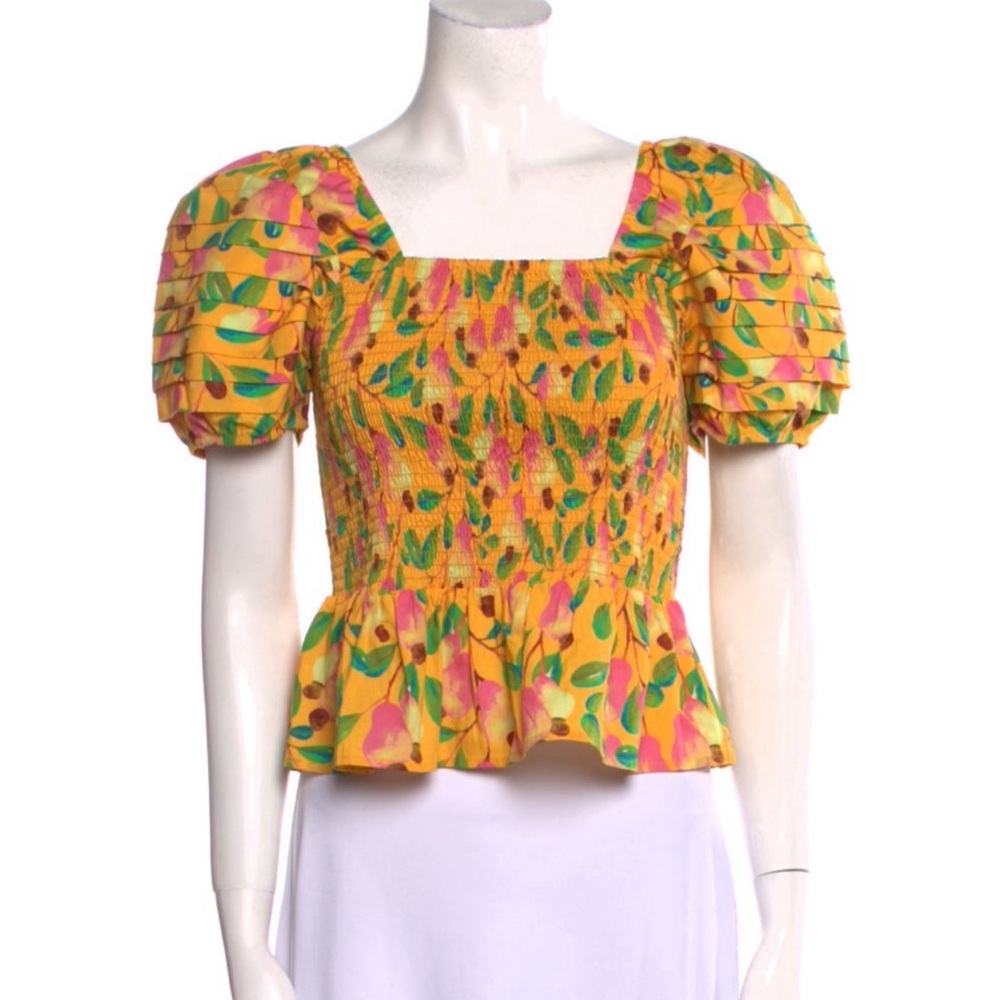 Farm Rio yellow top